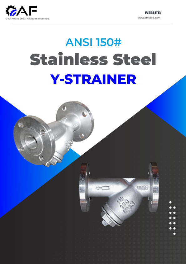 ANSI 150# Flanged End Y Strainer Catalogue