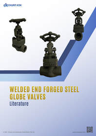 Welded End A105 Globe Valves Literature