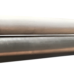 Annealed & Pickled Tube (Top), Polished 320 Grit Tube (Bottom)
