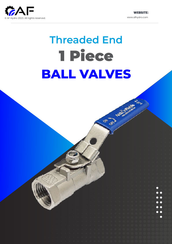 1 pc Ball Valves Catalogue