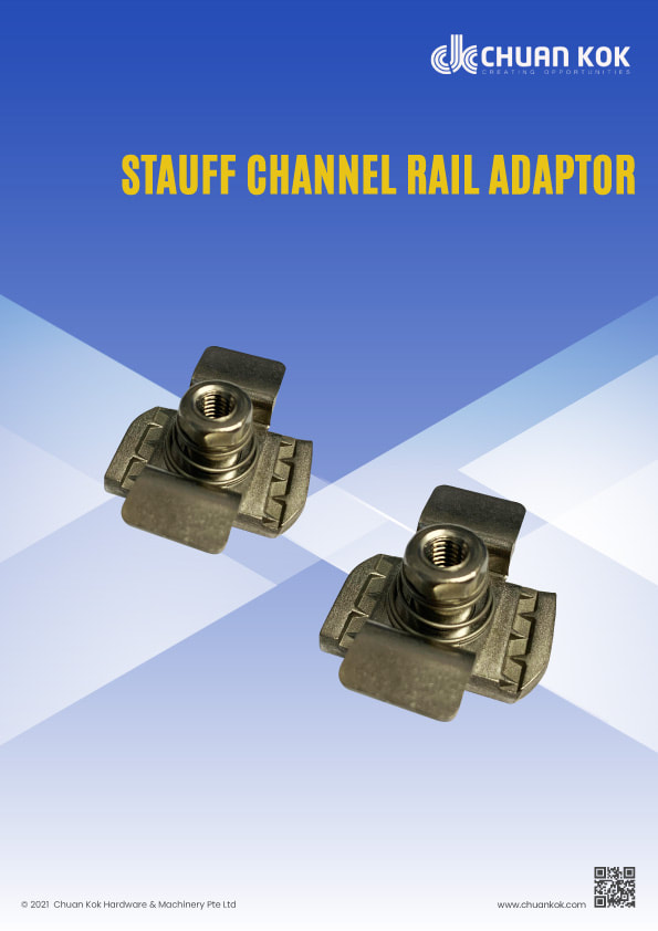 Stauff Channel Rail Adaptor Catalogue