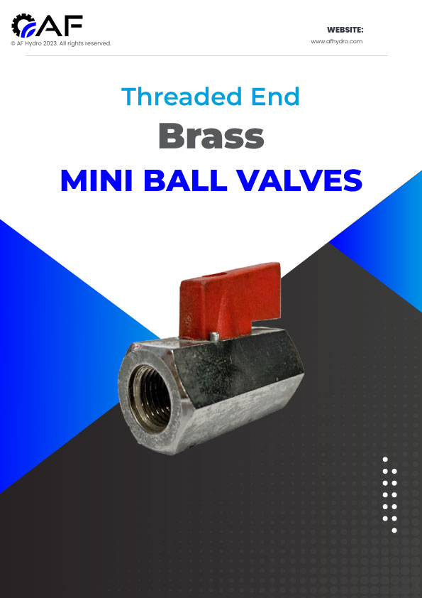 Brass M x F Mini Ball Valve Catalogue
