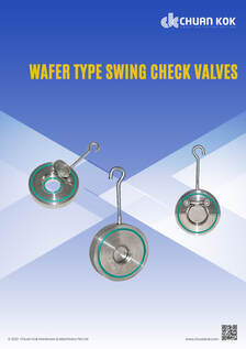 Wafer Type Swing Check Valves Catalogue