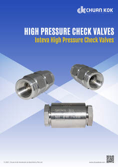 Inteva High Pressure Check Valves Catalogue
