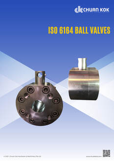ISO 6164 Ball Valves Catalogue