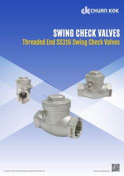 Threaded End SS316 Swing ​Check Valves Catalogue