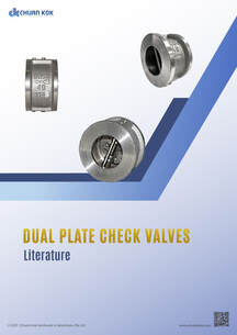 Wafer Type Dual Disk Check Valve Literature