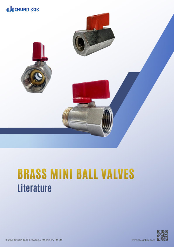 Brass Mini Ball Valves Literature