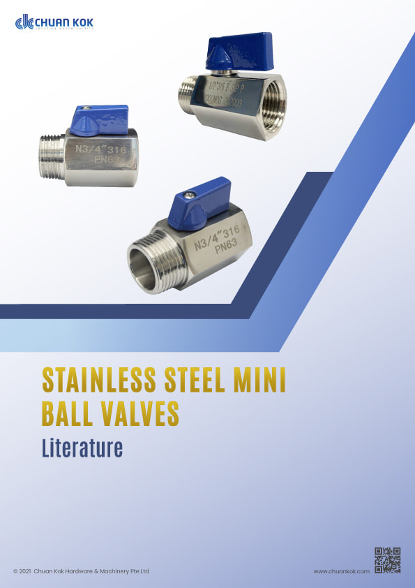 Stainless Steel Mini Ball Valves Literature