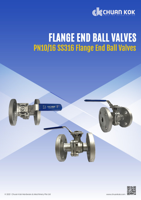 PN10/16 Flange End Ball Valves Catalogue