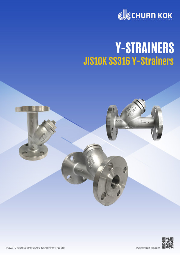 JIS 10K Flanged End Y Strainer Catalogue