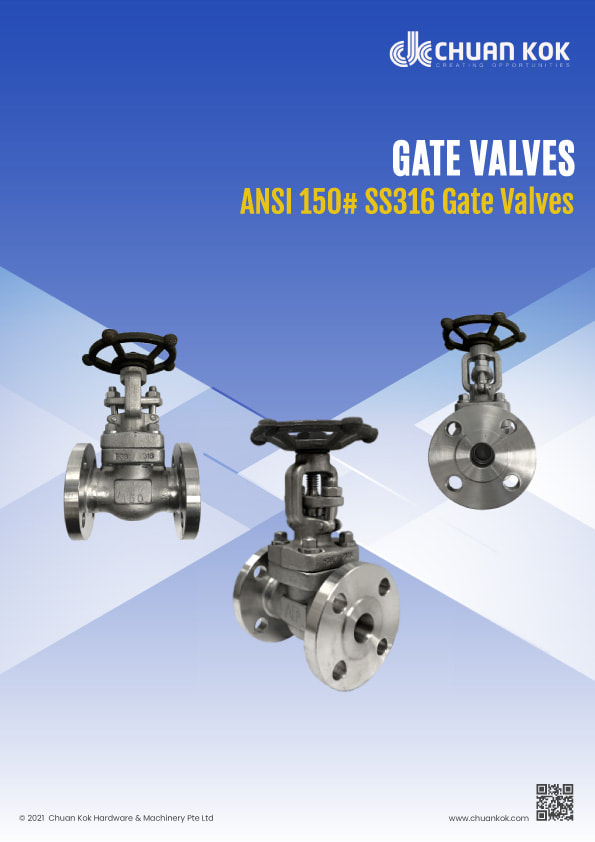 ANSI 150# SS316 Gate Valves Catalogue