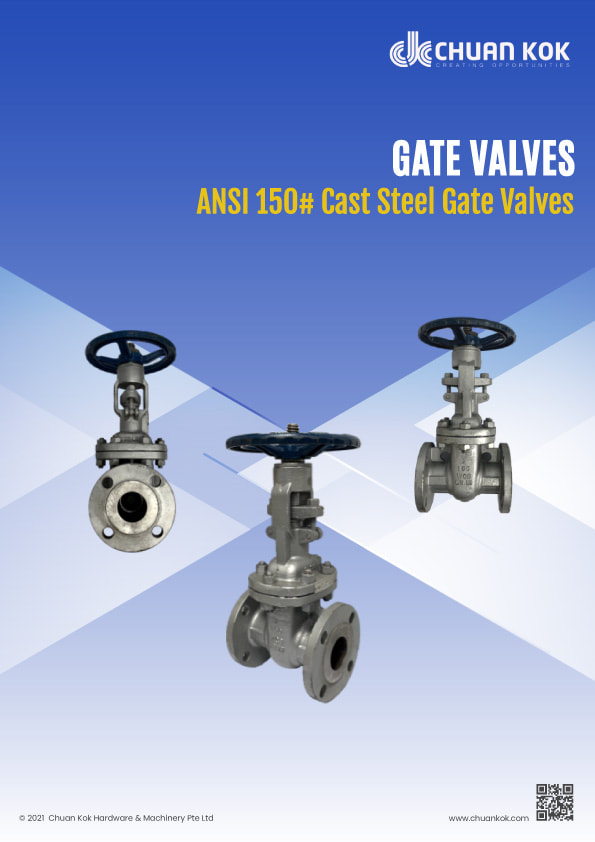 ANSI 150# Cast Steel Gate Valves Catalogue