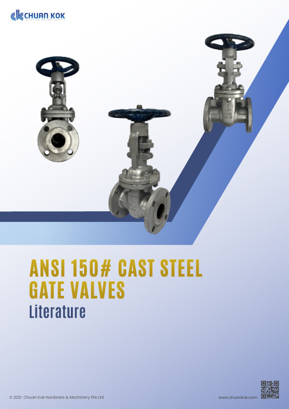 ANSI 150# Cast Steel Gate Valves Literature