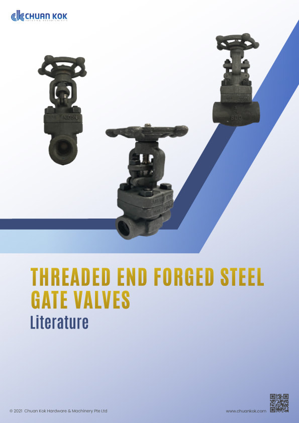 ANSI 150# Forged Steel Gate Valves Literature
