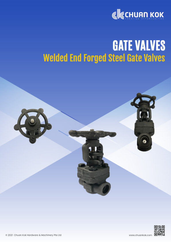 Welded End Forged Steel ​Gate Valves Catalogue 