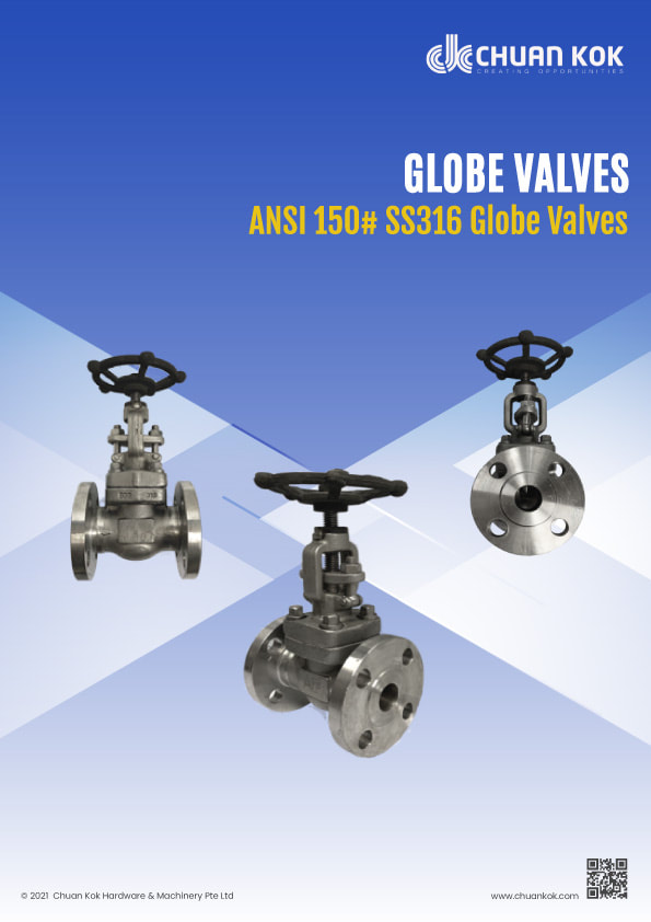 ANSI 150# SS316 Globe Valves Catalogue