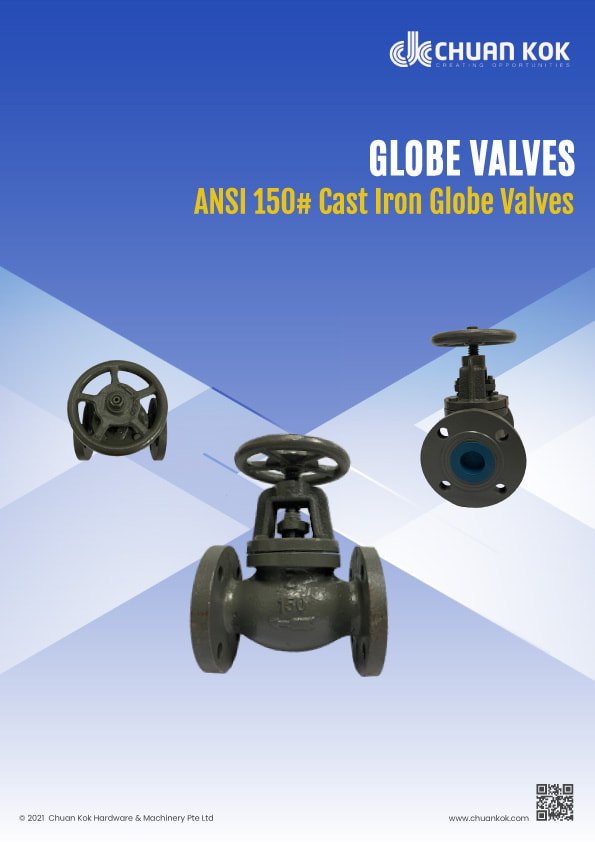 ANSI 150# Cast Iron Globe Valve Catalogue