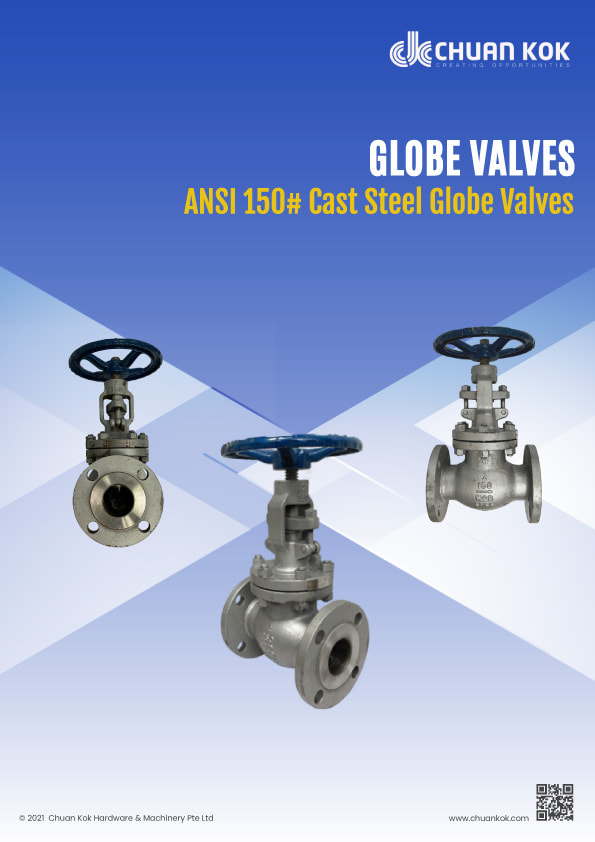 ANSI 150# Cast Steel Globe Valves Catalogue