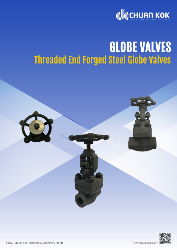 Threaded End Forged Steel Globe Valves Catalogue