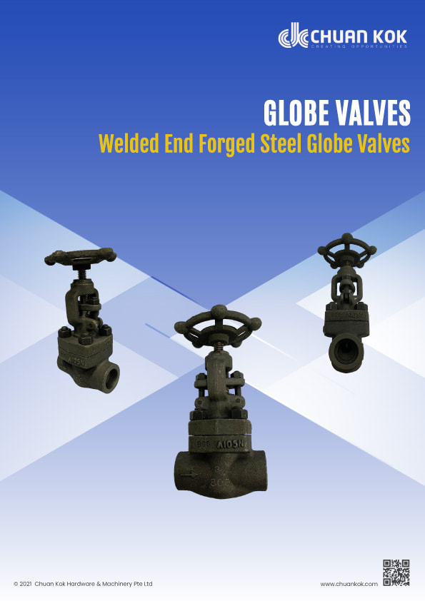 Welded End Forged Steel Globe Valves Catalogue