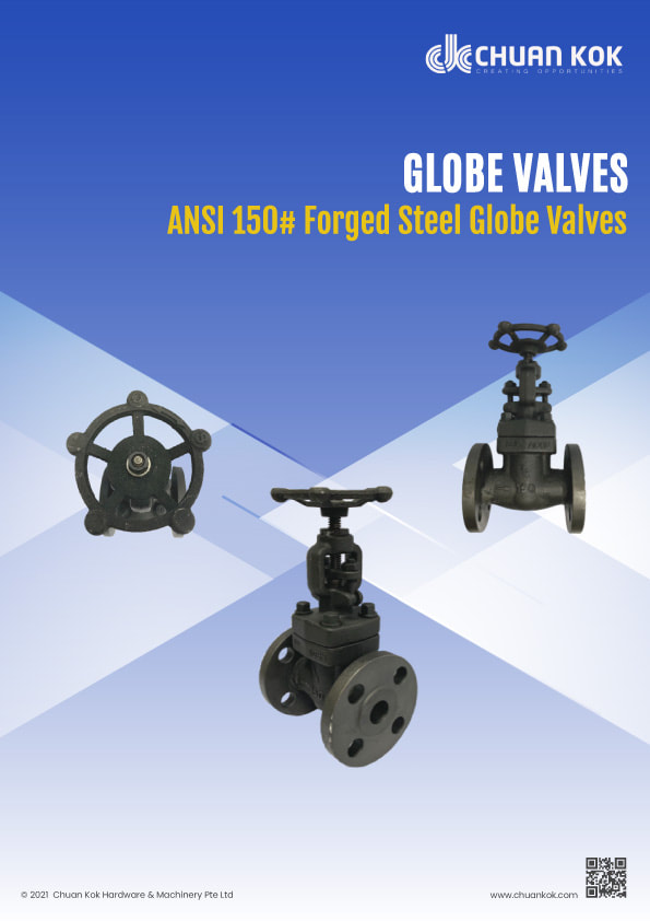 ANSI 150# Flange End Globe Valve A105