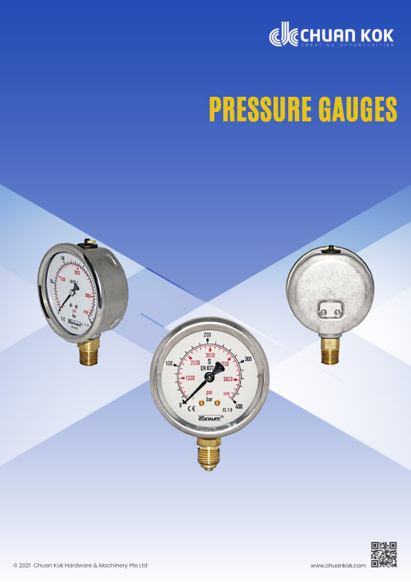 Stauff Pressure Gauges Catalogue
