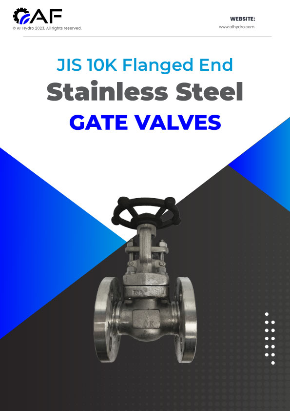 JIS10K SS316 Flange End Gate Valve: 2