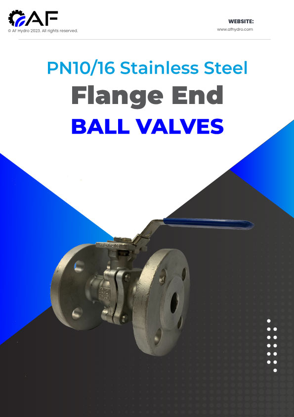 PN10/16 SS316 Flange End Ball Valves Catalogue