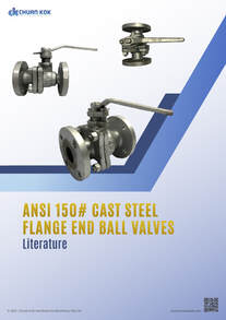 ANSI 150# Cast Steel Flange End Ball Valves Literature
