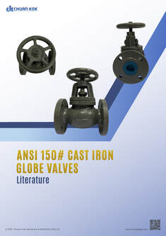 ANSI 150# Cast Iron Globe Valve Literature