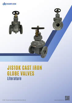 JIS 10K Cast Iron ​Globe Valves Literature