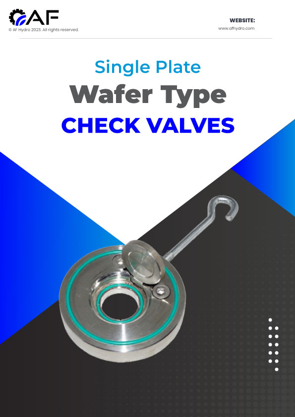 Wafer Type Swing Check Valve Catalogue