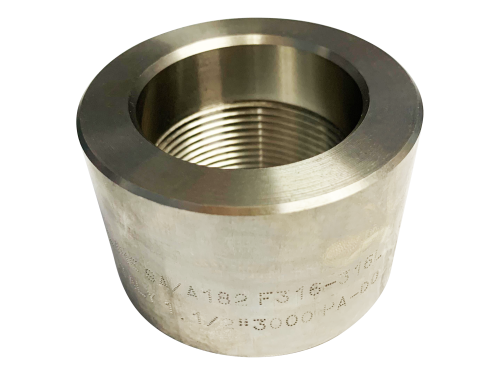 Hex Nipple 3000/6000 PSI Stainless Steel 316 Forged Pipe Fitting 1/4 NPT Male 