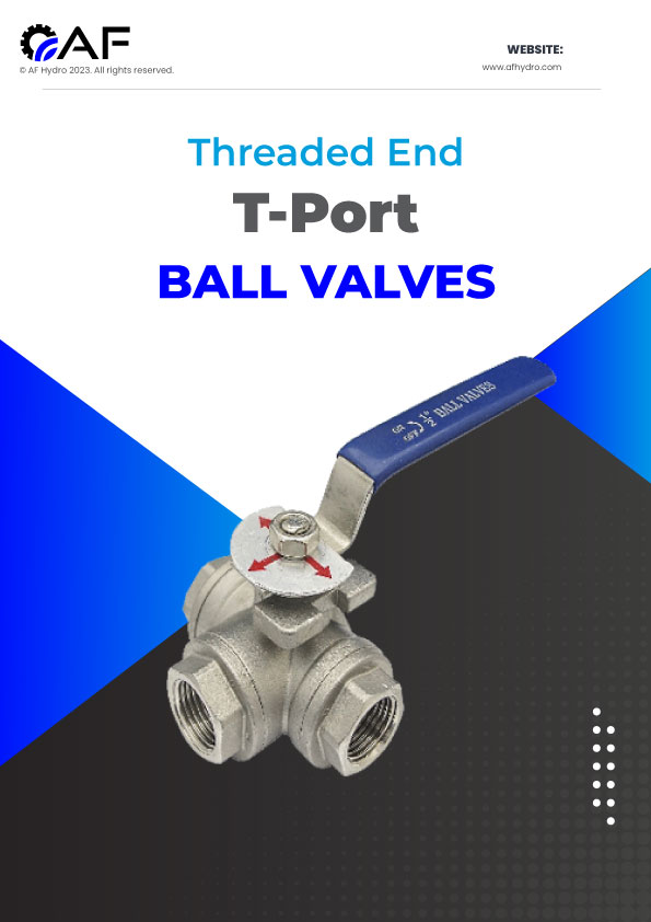 T-Port Ball Valves Catalogue